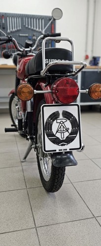 Moped kennzeichen mofa simson - kennzeichen,