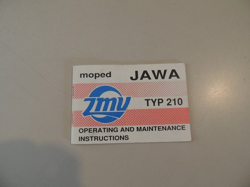 Jawa moped typ 210 - moped, 50ccm