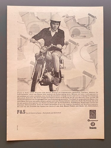 Fichtel sachs 50ccm motor - sachs,